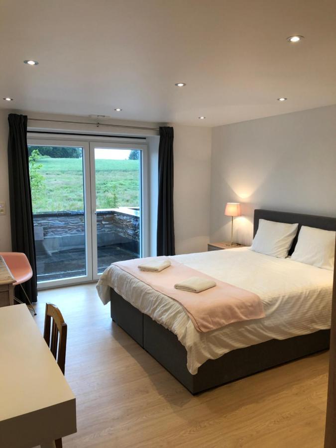 Pegasus I - 2 Chambres De Luxe, Cuisine, Salon, 2 Terrasses Et Sauna Vielsalm Eksteriør billede